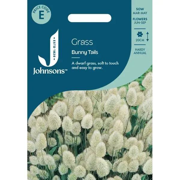 World Botanics Bunny Tails siergras zaden crème 20 cm
