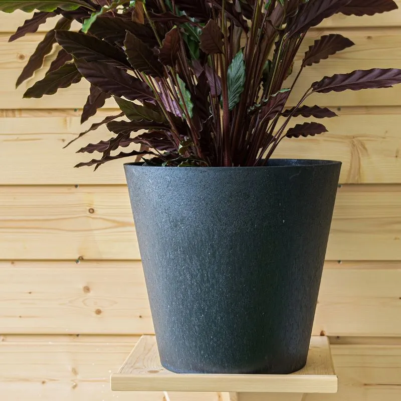World Botanics Octavia 38cm plantenbak leisteen