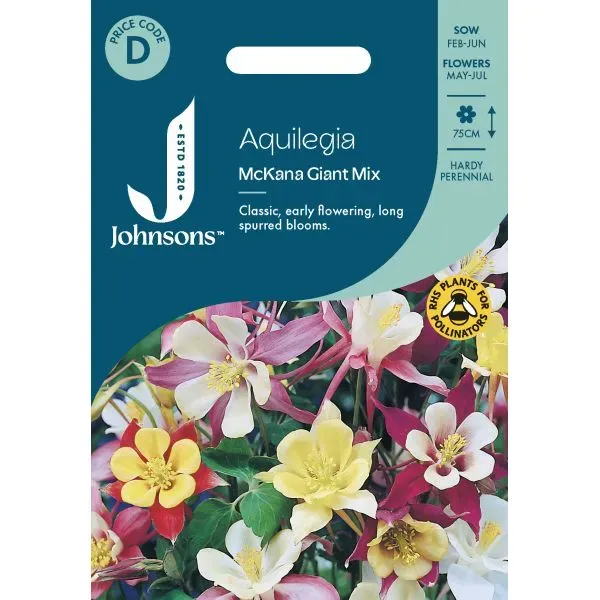 World Botanics Aquilegia Mckana Giant bloemzaden gemengd