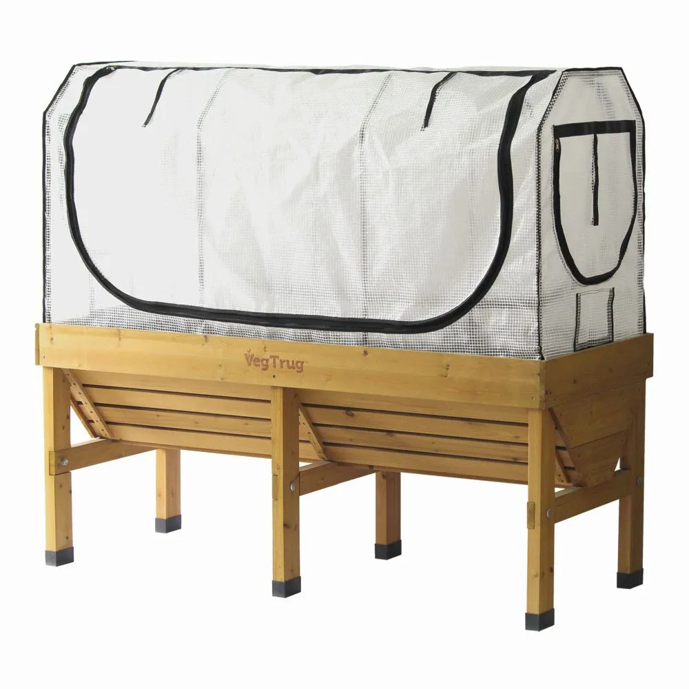 World Botanics Classic kasframe met hoes 1 m staal