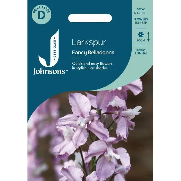 World Botanics Larkspur Fancy Belladonna bloemzaden