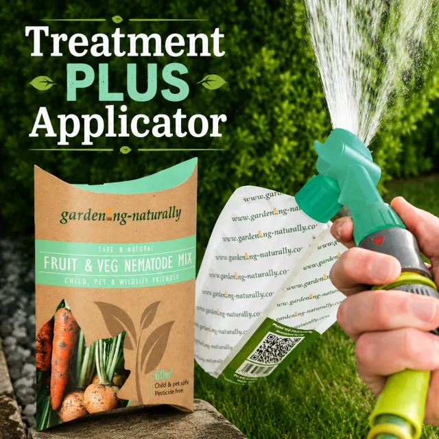 World Botanics nematoden groente fruit set 60m2 sproeier