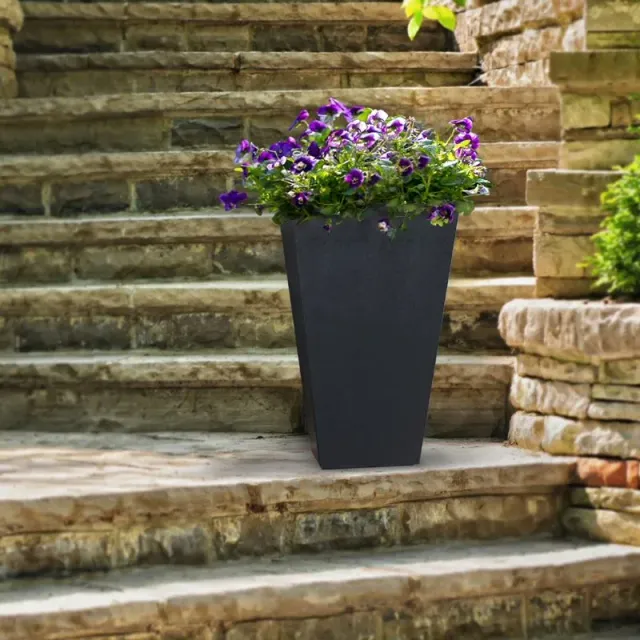 World Botanics Sonata plantenbak 50cm leisteen 19L