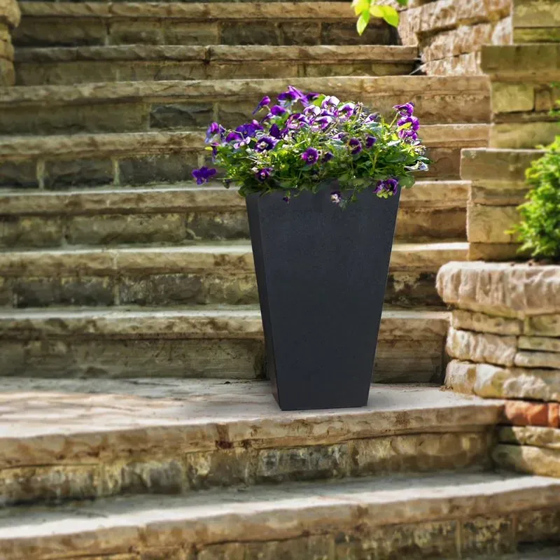 World Botanics Sonata plantenbak 50cm leisteen 19L