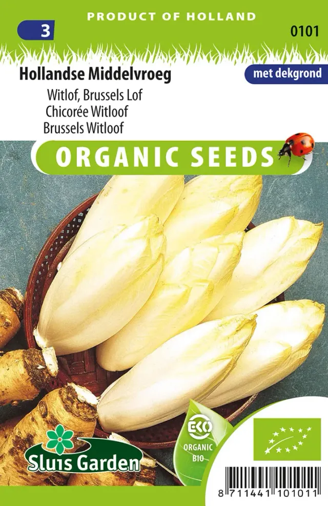 Sluis Garden Hollandse witlof zaden bio 0,5 gram