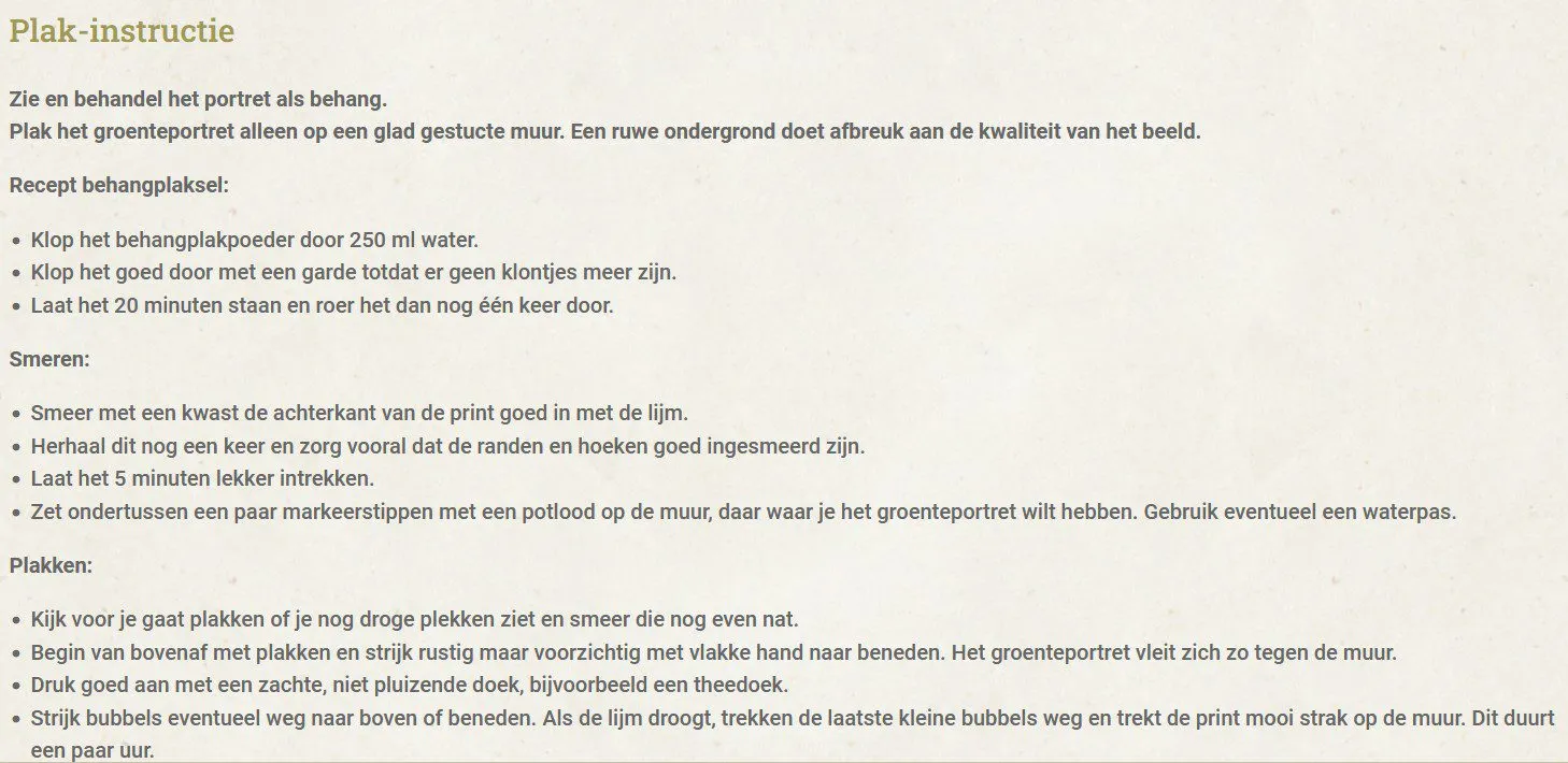 De Tuinen van MergenMetz Meet Your Greens De Matrone poster A2+ koolrabi