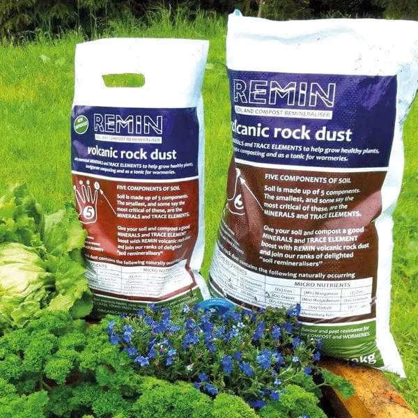 World Botanics Remin vulkanisch gesteentemeel 10 kg