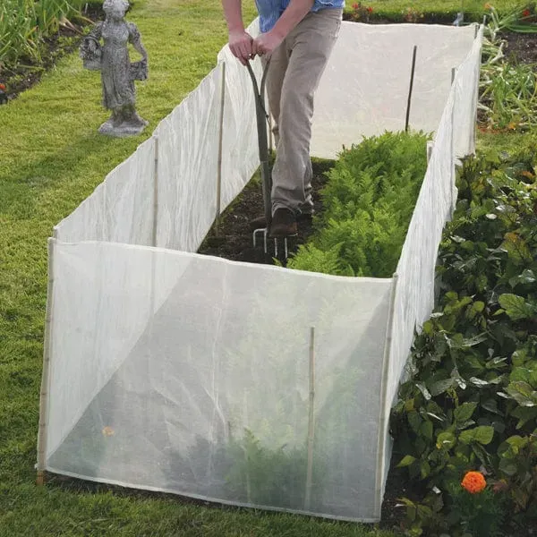 World Botanics Micromesh Pest and Wind Barriers insectengaas 4 m fijnmazig