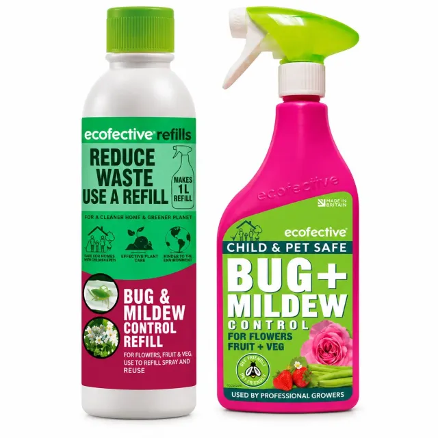 World Botanics Bug & Mildew Control spray 1L + 200ml