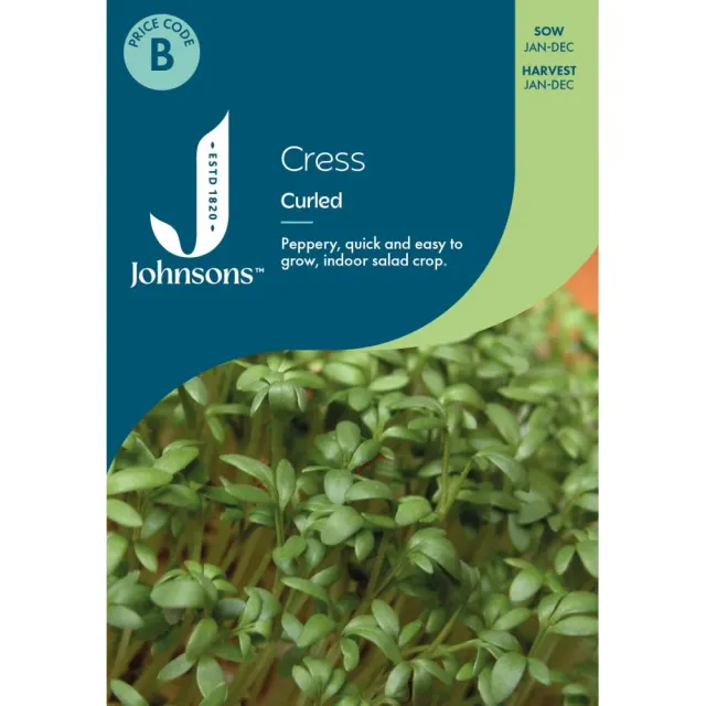 World Botanics Curled tuinkers zaden scherp van smaak
