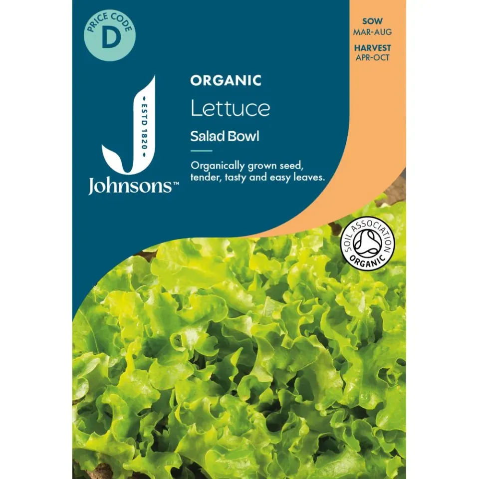 World Botanics Lettuce Salad Bowl Green zaden biologisch