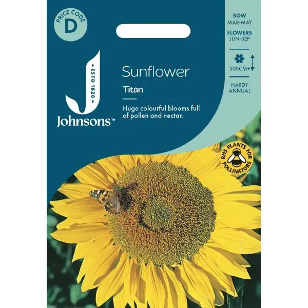 World Botanics Titan zonnebloem zaden reuzenbloem geel