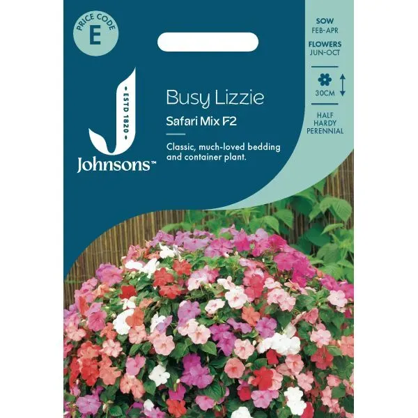 World Botanics Safari Mixed F2 vlijtig liesje zaden schaduwmix
