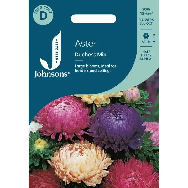 World Botanics Duchess Mix aster bloemzaden gemengd