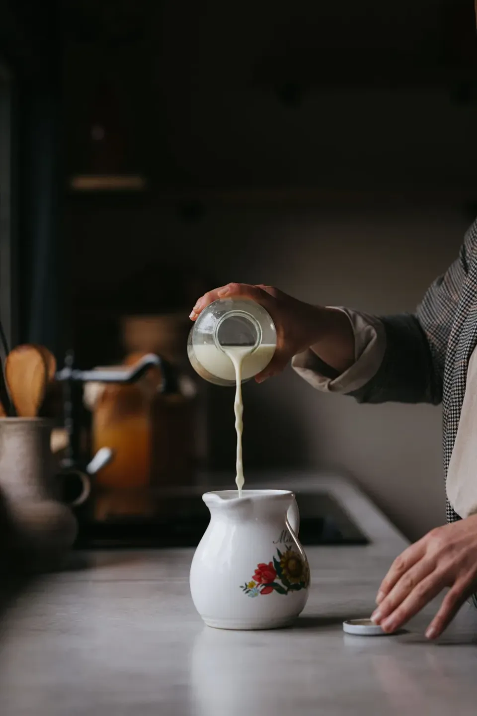 Natuur en Puur Melkkan Vintage voor Bloemen