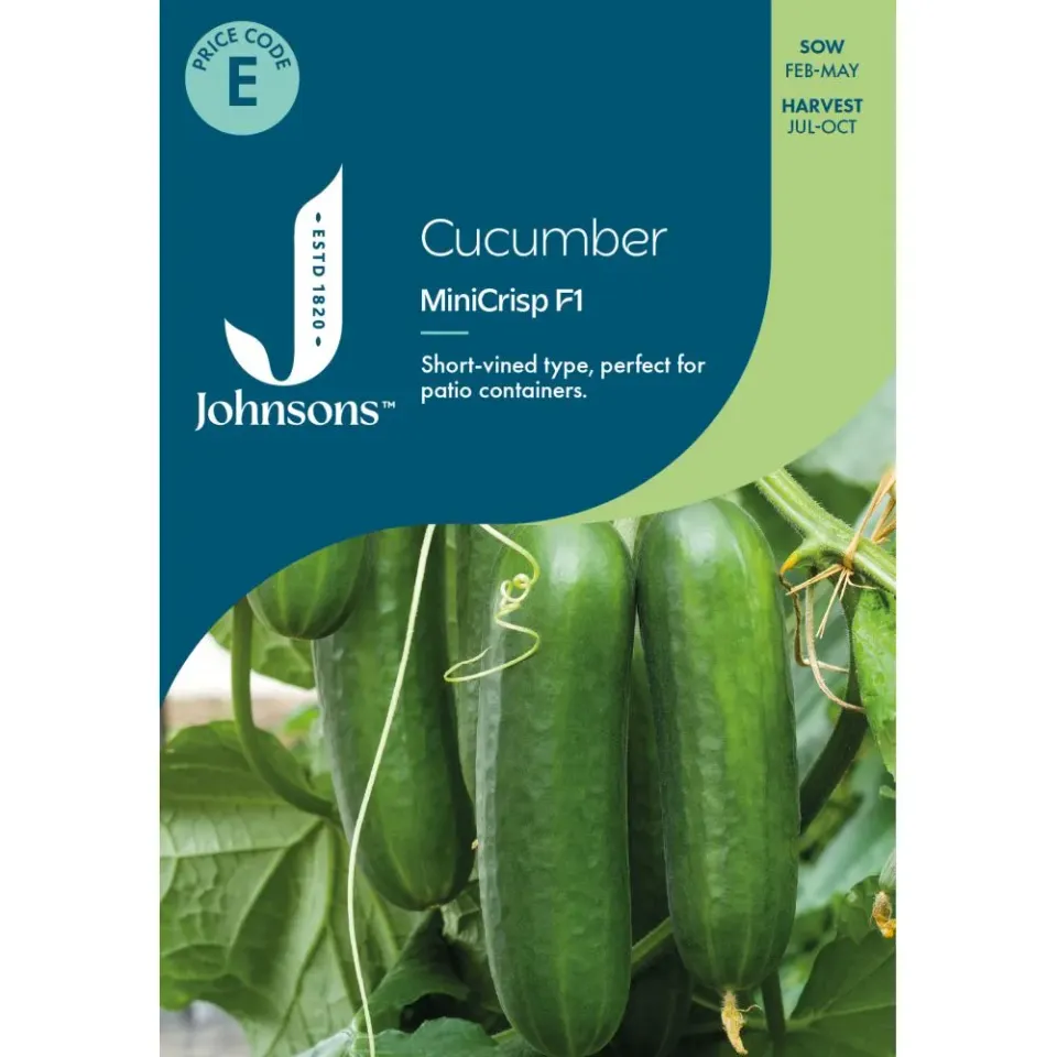World Botanics MiniCrisp F1 komkommer zaden snack