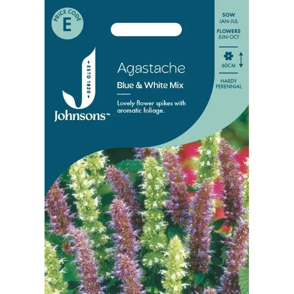 World Botanics Agastache Blue & White bloemzaden mix