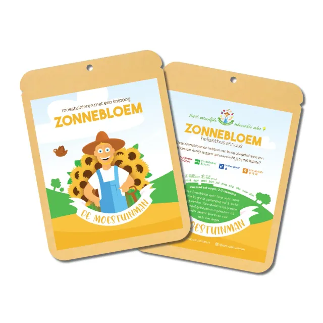 De moestuinman Zonnebloem zaden hoge soort