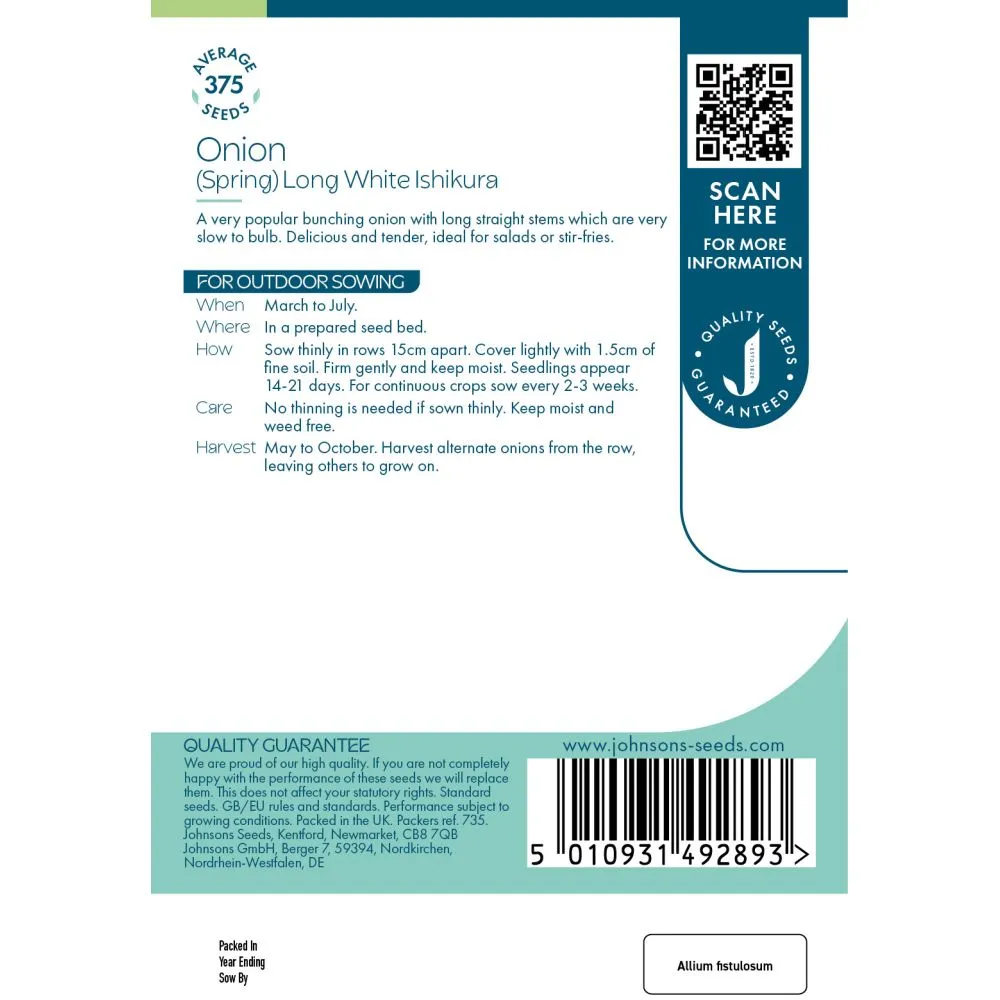 World Botanics Long White Ishikura bosuizaden lente-ui
