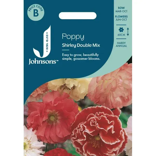 World Botanics Shirley Double Mix papaverzaden dubbele mix