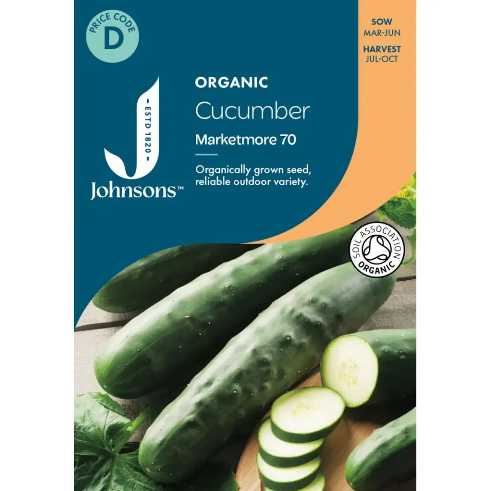 World Botanics Cucumber Marketmore 70 komkommer zaden bio