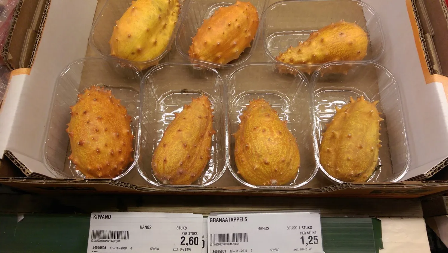 De Tuinen van MergenMetz Kiwano zaden ca. 10 stuks stekelvrucht