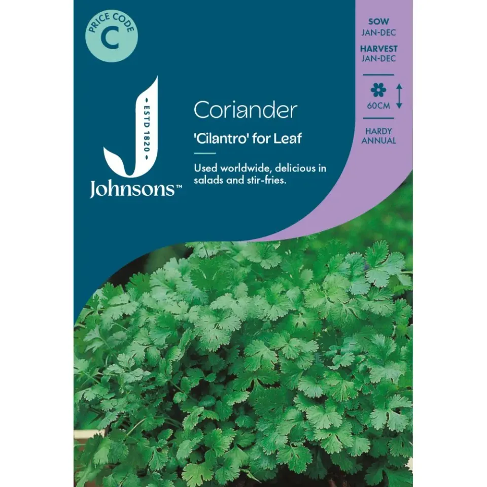 World Botanics Coriander Cilantro for Leaf korianderzaden bladoogst