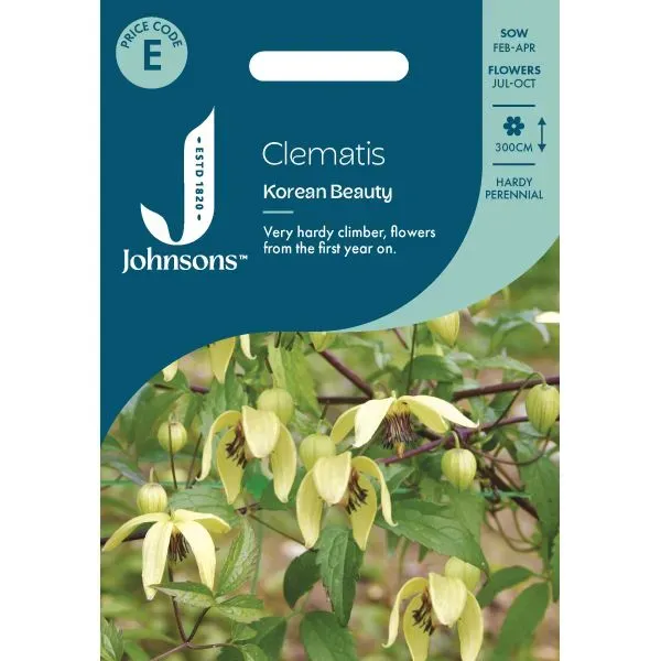 World Botanics Clematis Chiisanensis bloemenzaden klimmer