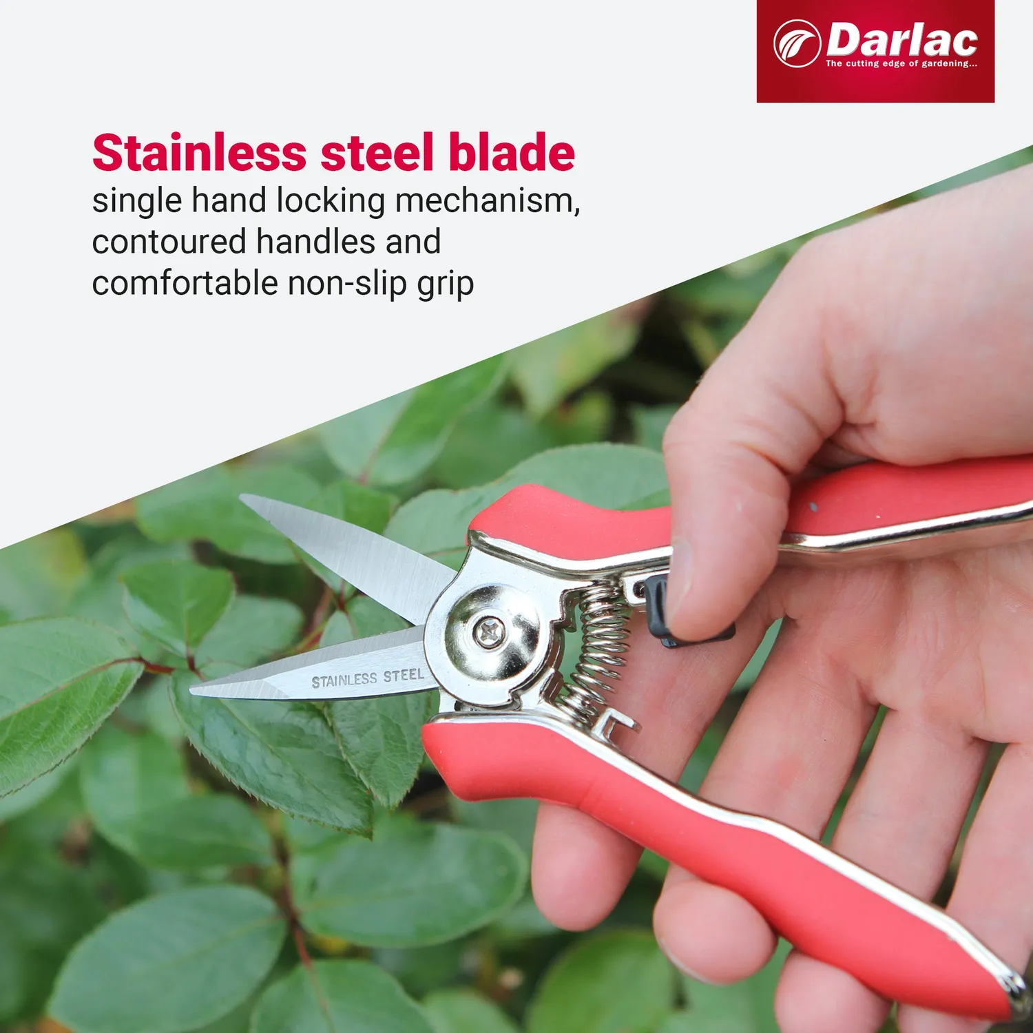 Darlac Mini Snips snoeischaar 28cm rvs