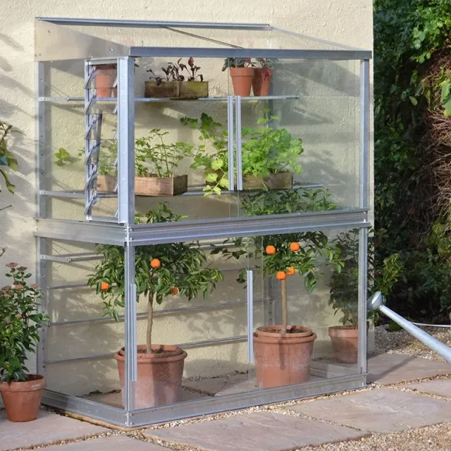 World Botanics Lean to Wall Frame muurkas 1,21 m veiligheidsglas
