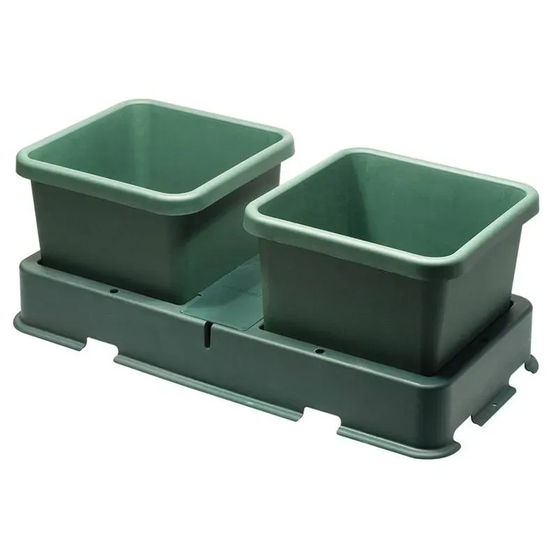 AutoPot Easy2grow Uitbreidingsset bewatering 2 potten zwart