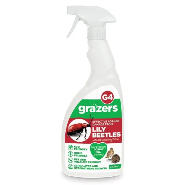 World Botanics Grazers leliehaantje spray gebruiksklaar bladsterk