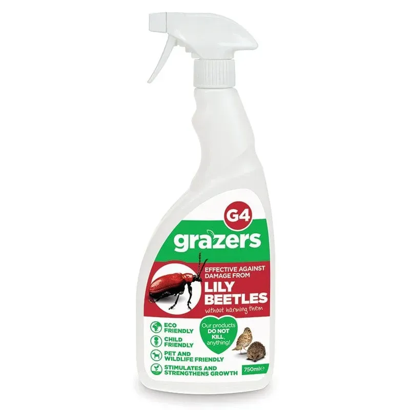 World Botanics Grazers leliehaantje spray gebruiksklaar bladsterk