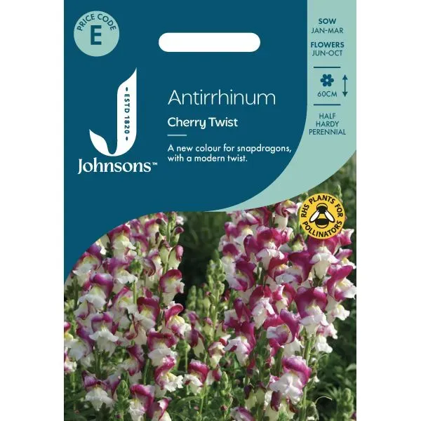 World Botanics Antirrhinum Cherry Twist leeuwenbekje zaden