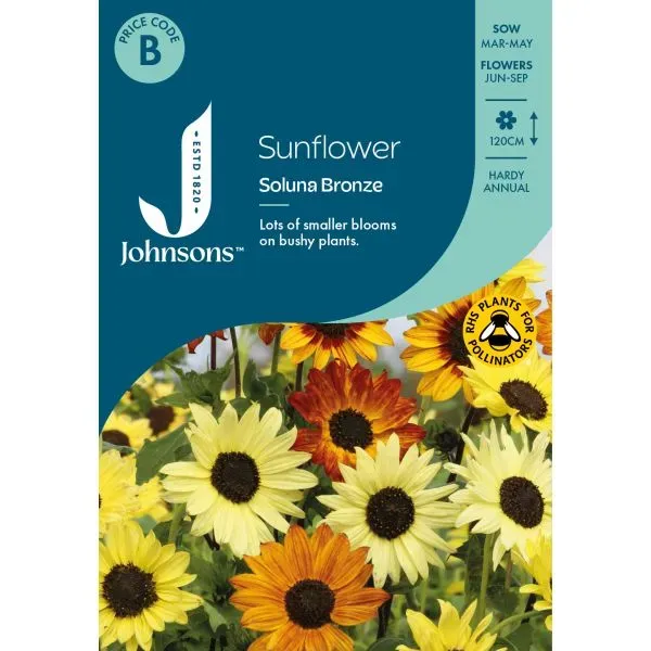 World Botanics Soluna Bronze zonnebloemzaden onbespoten