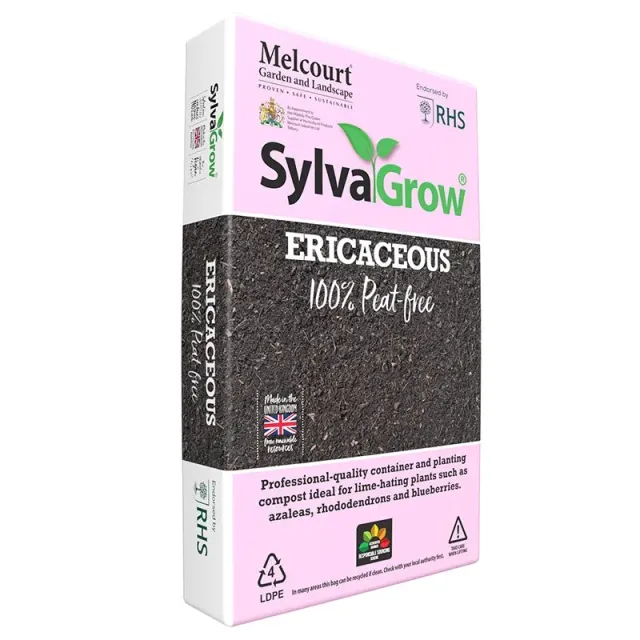 SylvaGrow Ericaceous turfvrije potgrond 35 x 40 liter zuurminnend