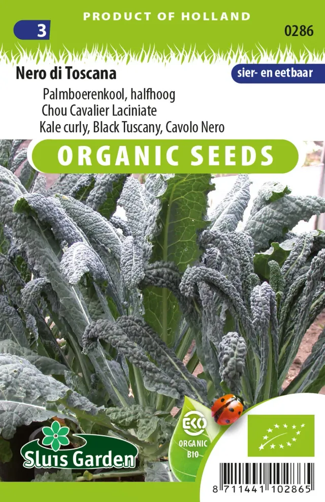 Sluis Garden Nero di Toscana palmkool zaden biologisch Italiaans
