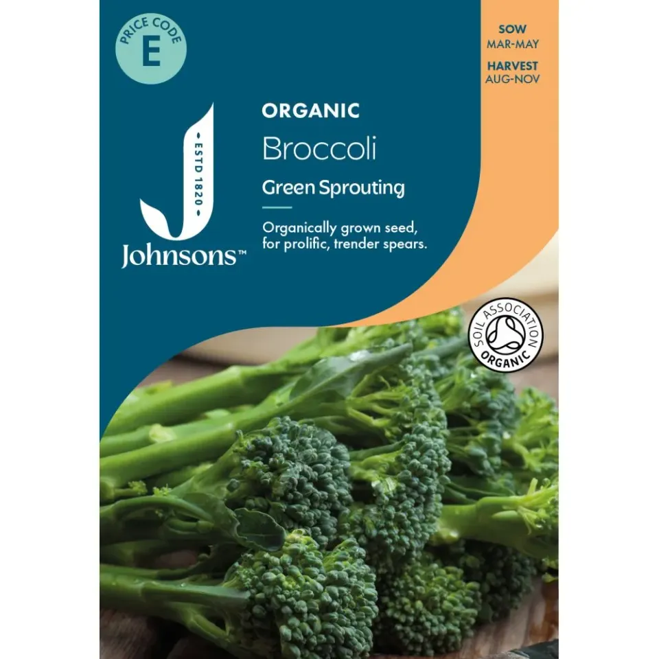 Johnsons Broccoli Green Sprouting groentezaden biologisch