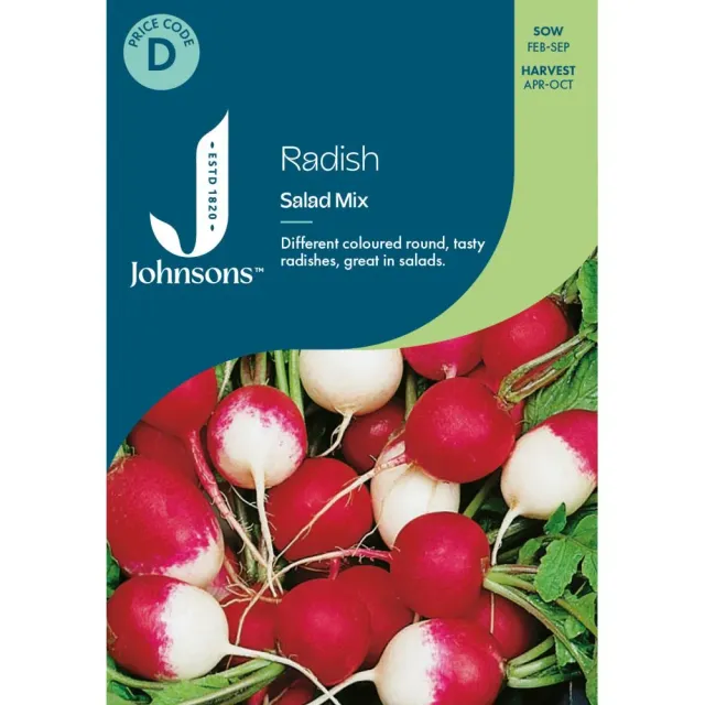 World Botanics Radish Salad Mixed groentezaden mix zakje