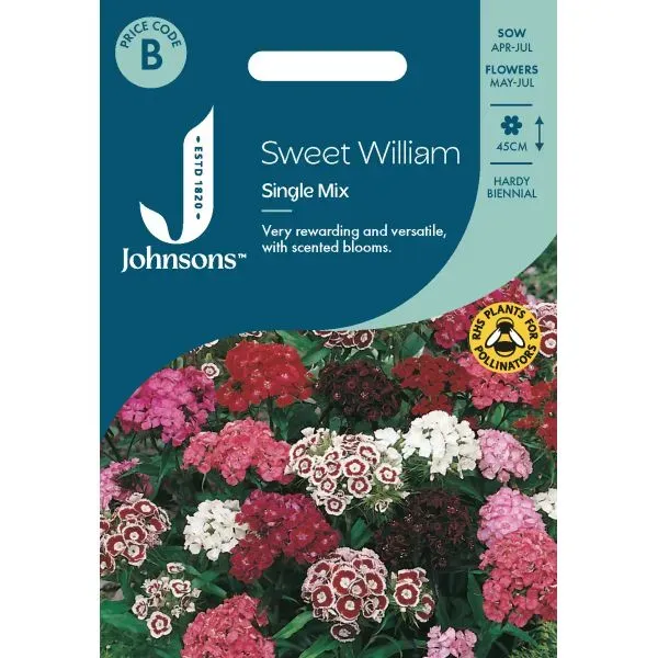 World Botanics Sweet William Single Mixed zaden geurend