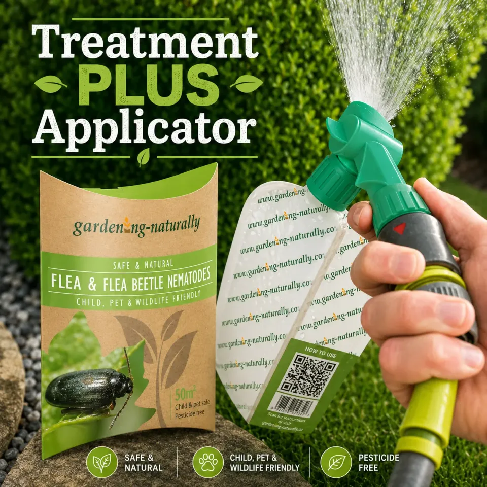 World Botanics vlooien aaltjes met spuiter 2x25 m2