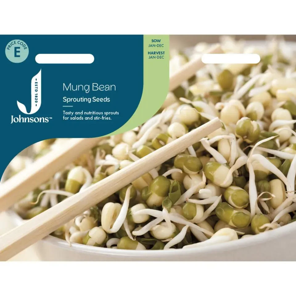 World Botanics Mung Bean kiemzaden onbespoten