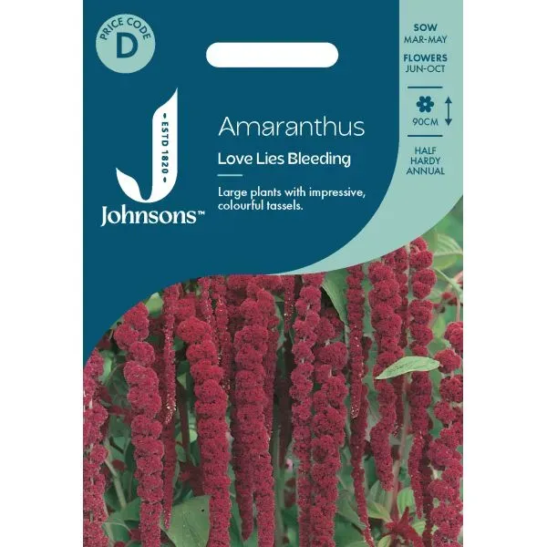 Johnsons Love Lies Bleeding amarantzaden rood