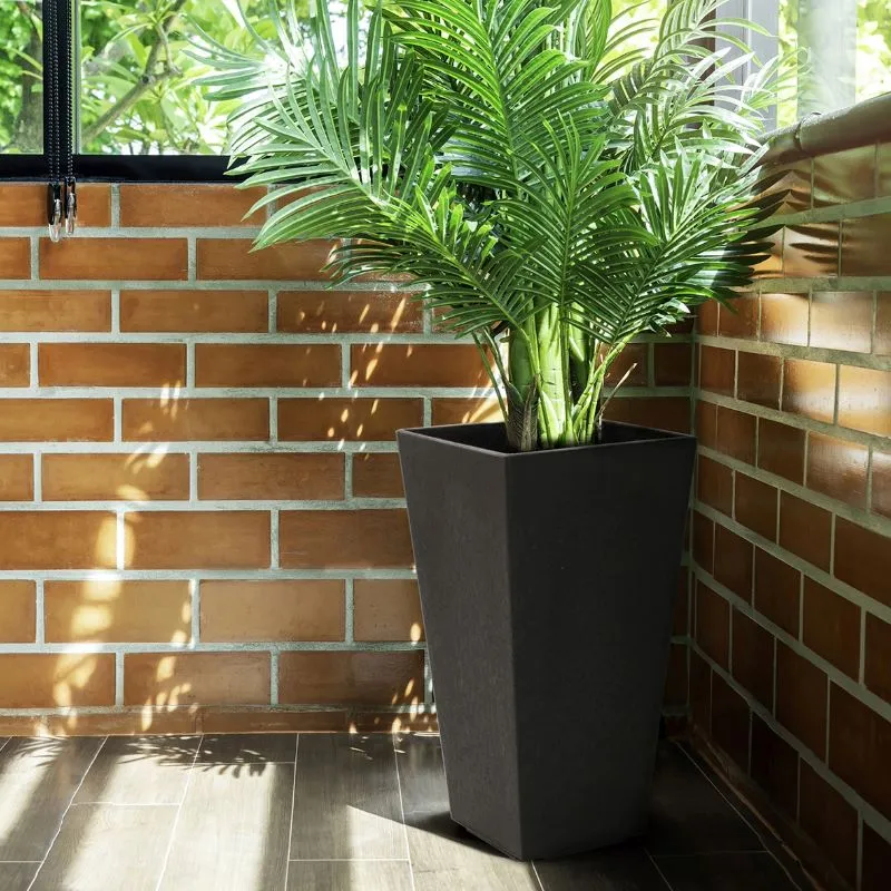 World Botanics Sonata plantenbak 50cm leisteen 19L
