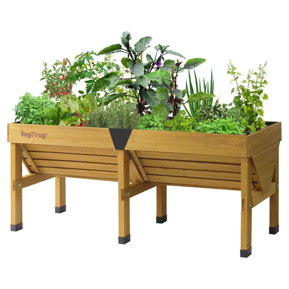 World Botanics VegTrug Classic verhoogde moestuinbak 1 m natural