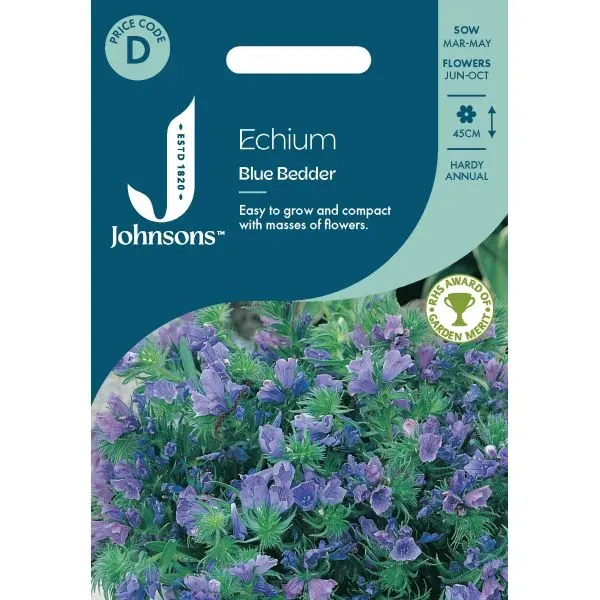 World Botanics Echium Blue Bedder zaden blauw bijen