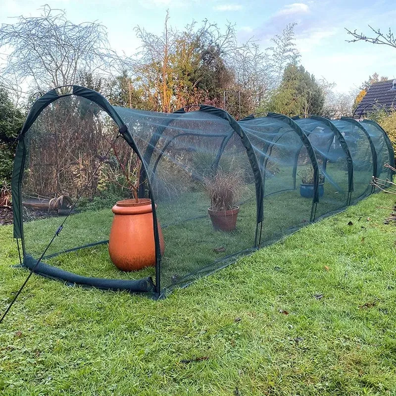 World Botanics Extra Tall Net Tunnel 5m koolstof frame
